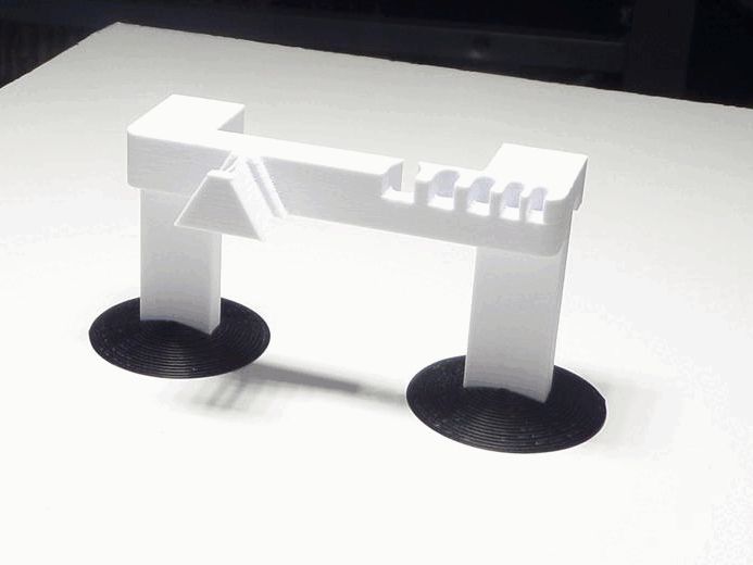 Print tool holder desk attachment for Smart Table