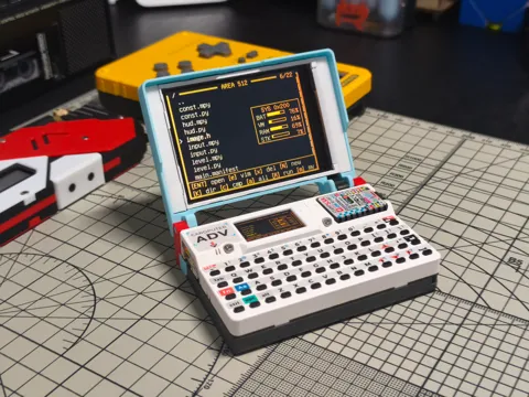 Tapa o cubierta: Cap TFT V2 - Display Expansion for Cardputer ADV — referencia de MakerWorld