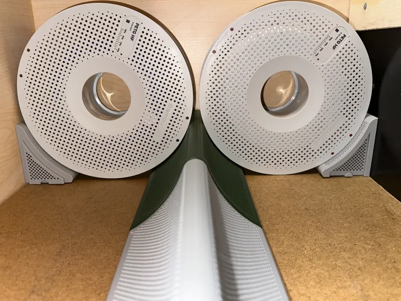 Modular Desiccant Bin - Curved for Spools