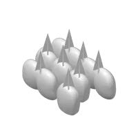 Dents de citrouille pour sculpture d'Halloween — photo 3