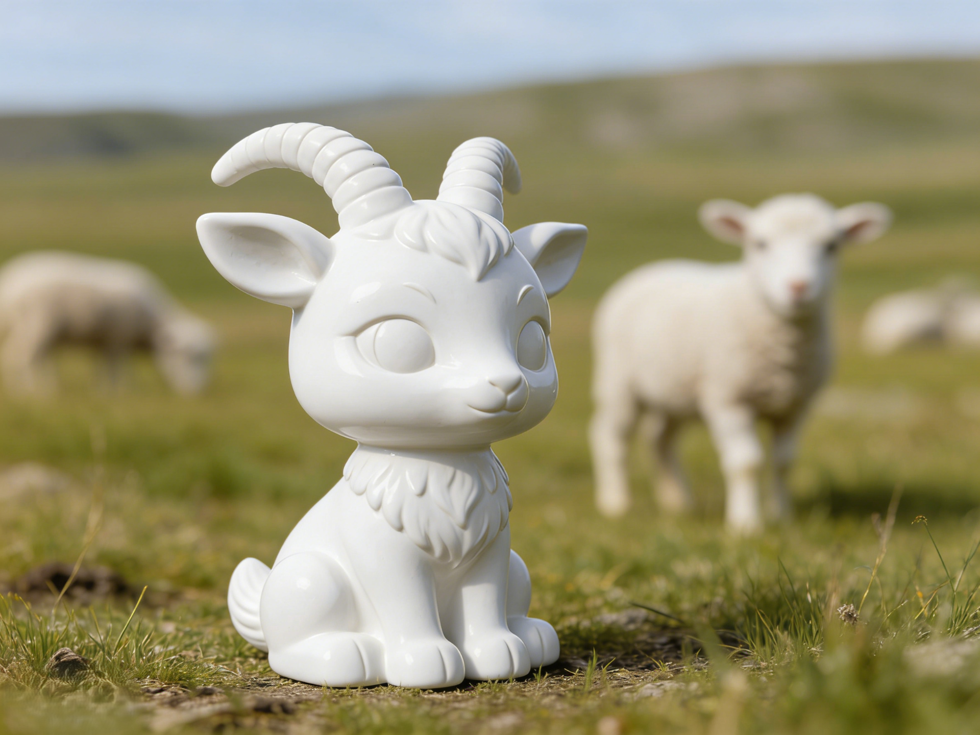 Beautiful Goat Figurine
