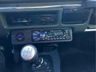 supporto radio e voltimetro suzuki samurai