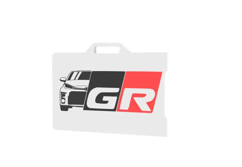 Yaris GR Badge Holder