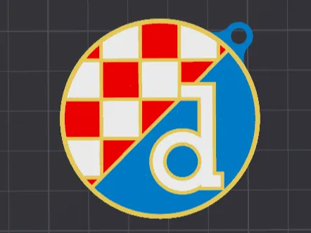 Dinamo Zagreb keychain