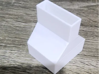 Desiccant funnel for AMS dry pods