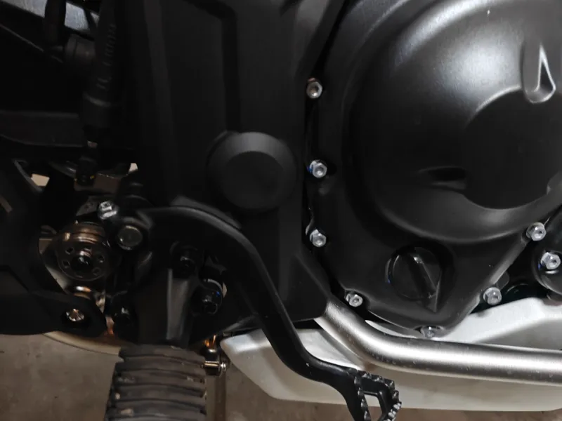 Zontes 703f swingarm shaft covers