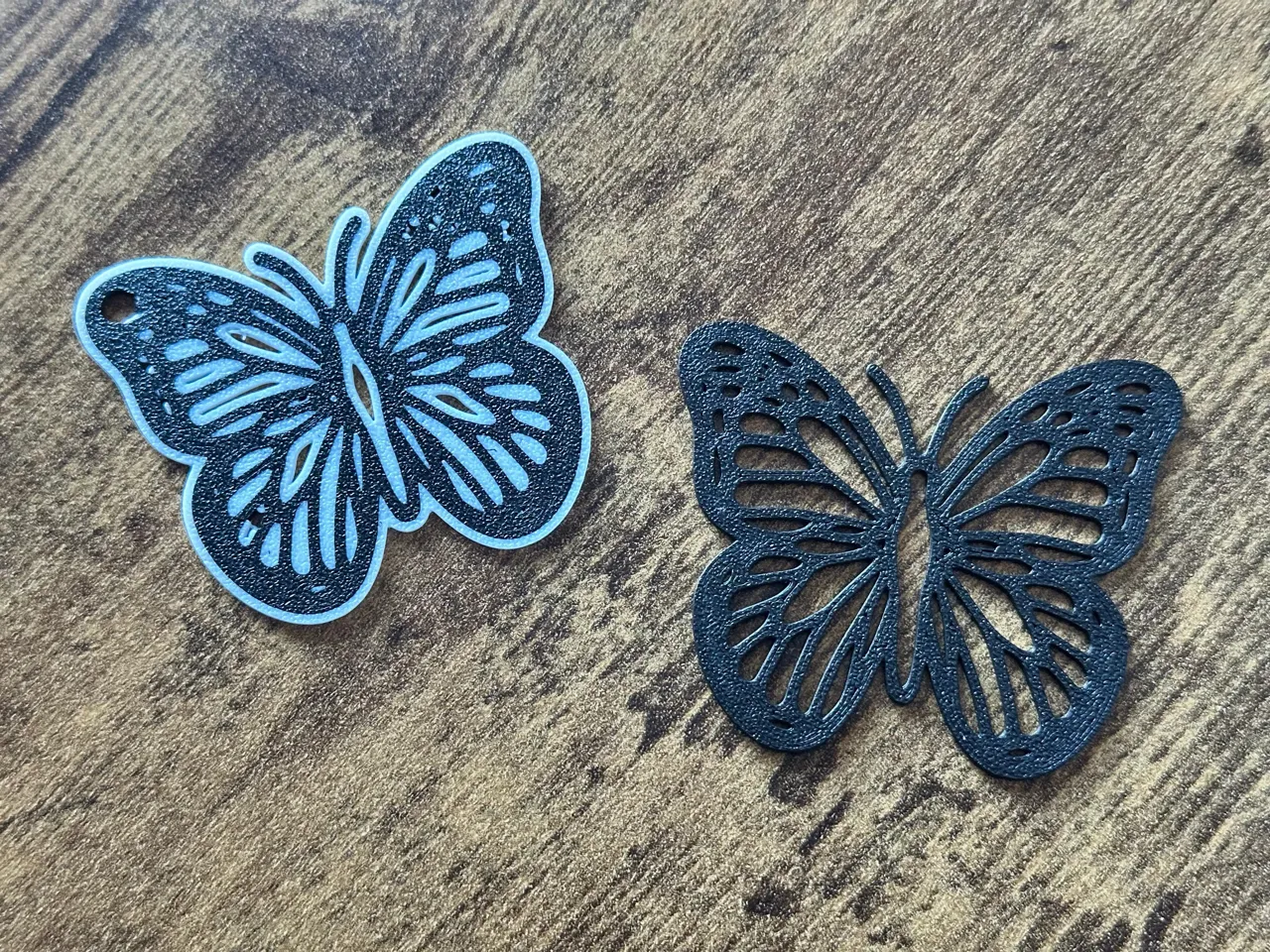 Butterfly Keychain & Earring Set view 3