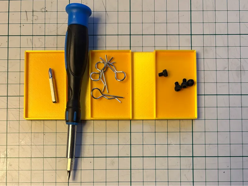 Small desk storage