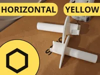 Yellow | Horizontal | 0.2mm layer, 2 walls, 15% infill