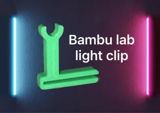 Bambu lab- P1P, P1S and X1C USB light clip