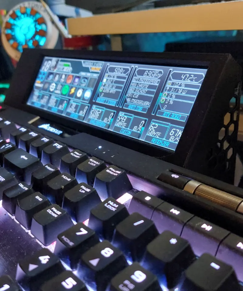 System Display Frame
