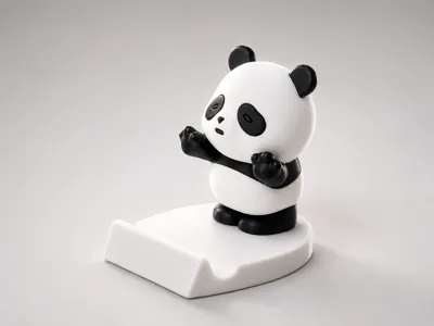 Cute Panda Phone Holder