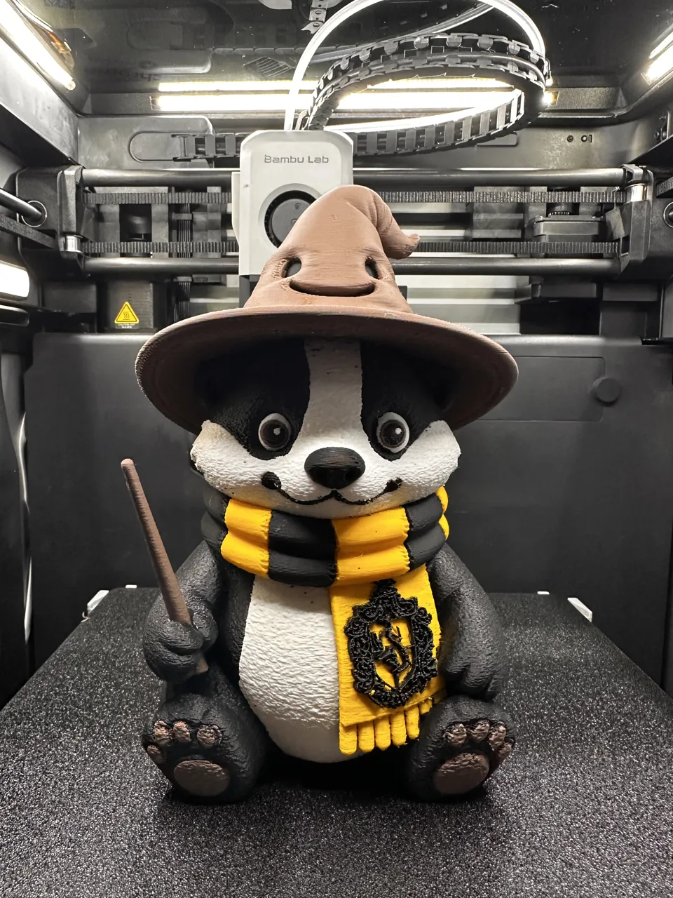 Mascota casa Hufflepuff Harry Potter view 2
