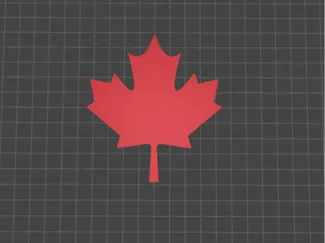 Canada maple leaf