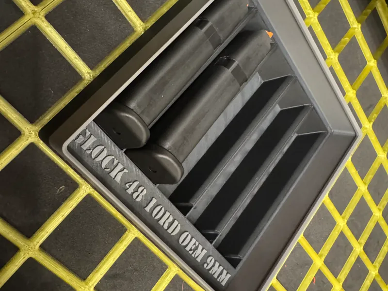 Glock 48 Magazine Bin Gridfinity
