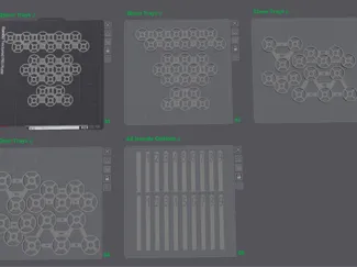 All Movement Trays and Handle Options