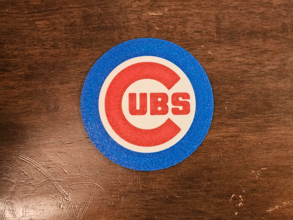 Chicago Cubs Coaster - Free 3D Print Model - MakerWorld