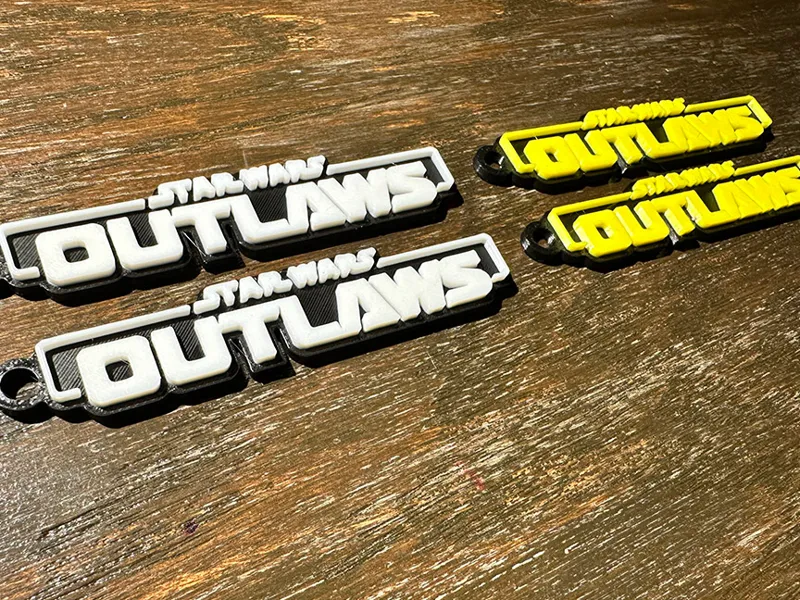 OutLaws Video Game KeyChain