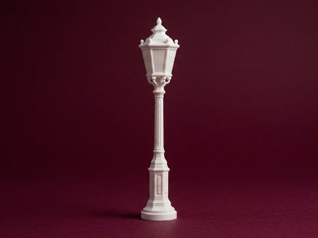 1:12 Scale Street Lamp 3D Model
