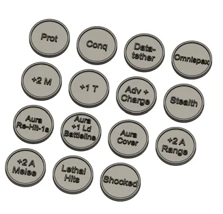 Warhammer 40k 10th Edition Admech Tokens