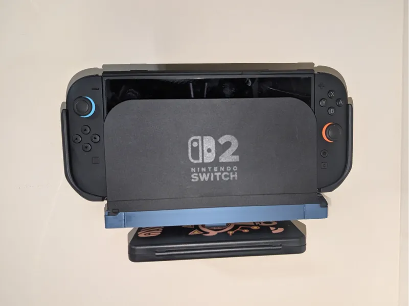 Switch 2 Wall Mount w/ Shelf!