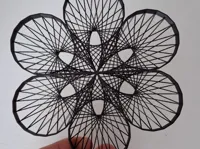 Sculpture murale HexaBloom — photo 1