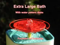 Extra Large Hummingbird Bath