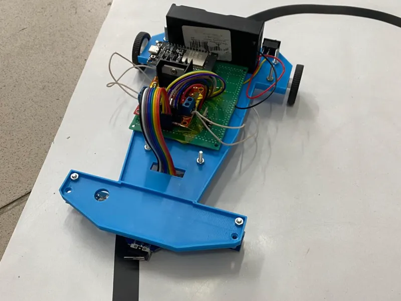 folow the line robot chassi