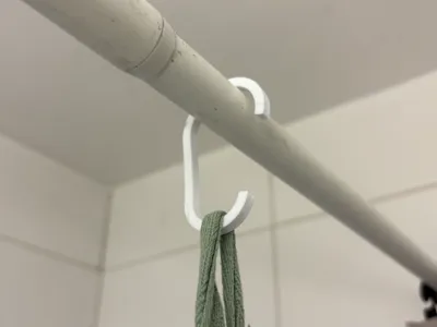 Simple towel/coat hanger!