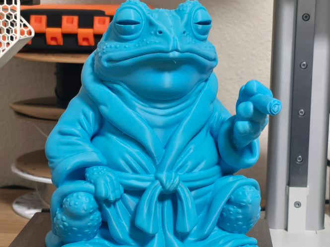 "Smoking Boss" Toad Figurine