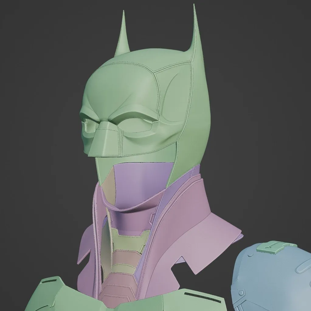 The Batman 2022 Full Suit view 3
