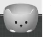 Dual-Tone Cat Storage Box