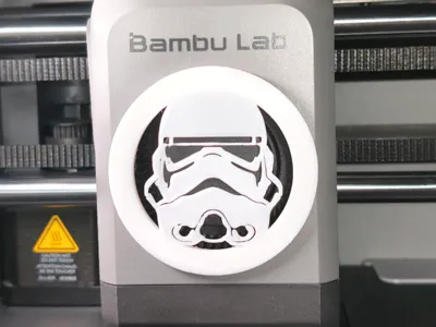 cache de ventilateur stormtrooper blanc pour p2s