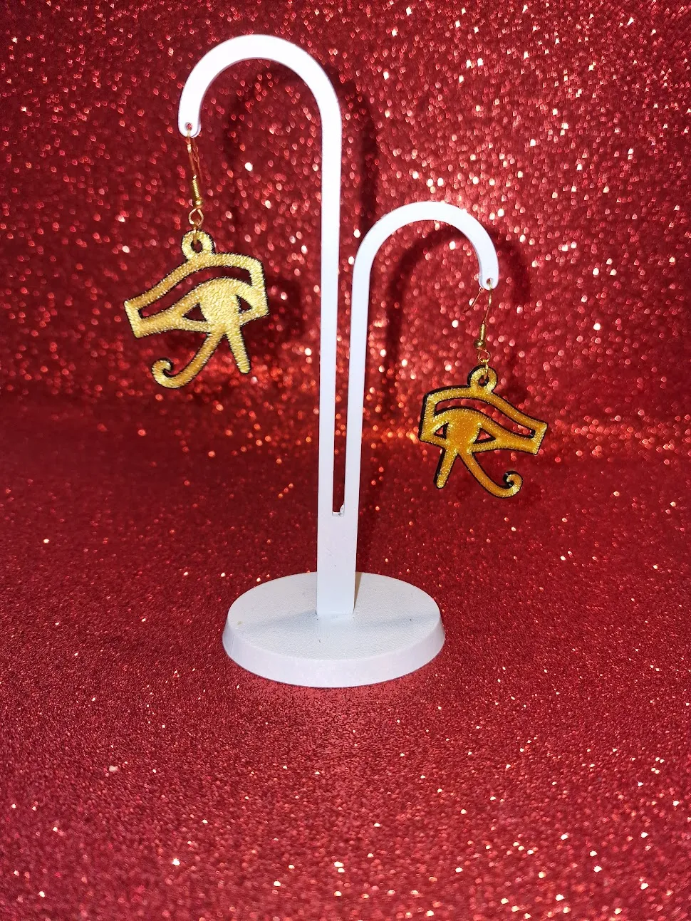 Eye of Ra earrings view 3