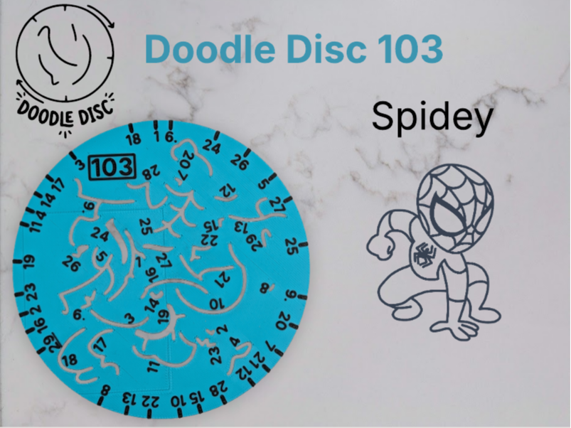 Doodle Disc 103 Spidey