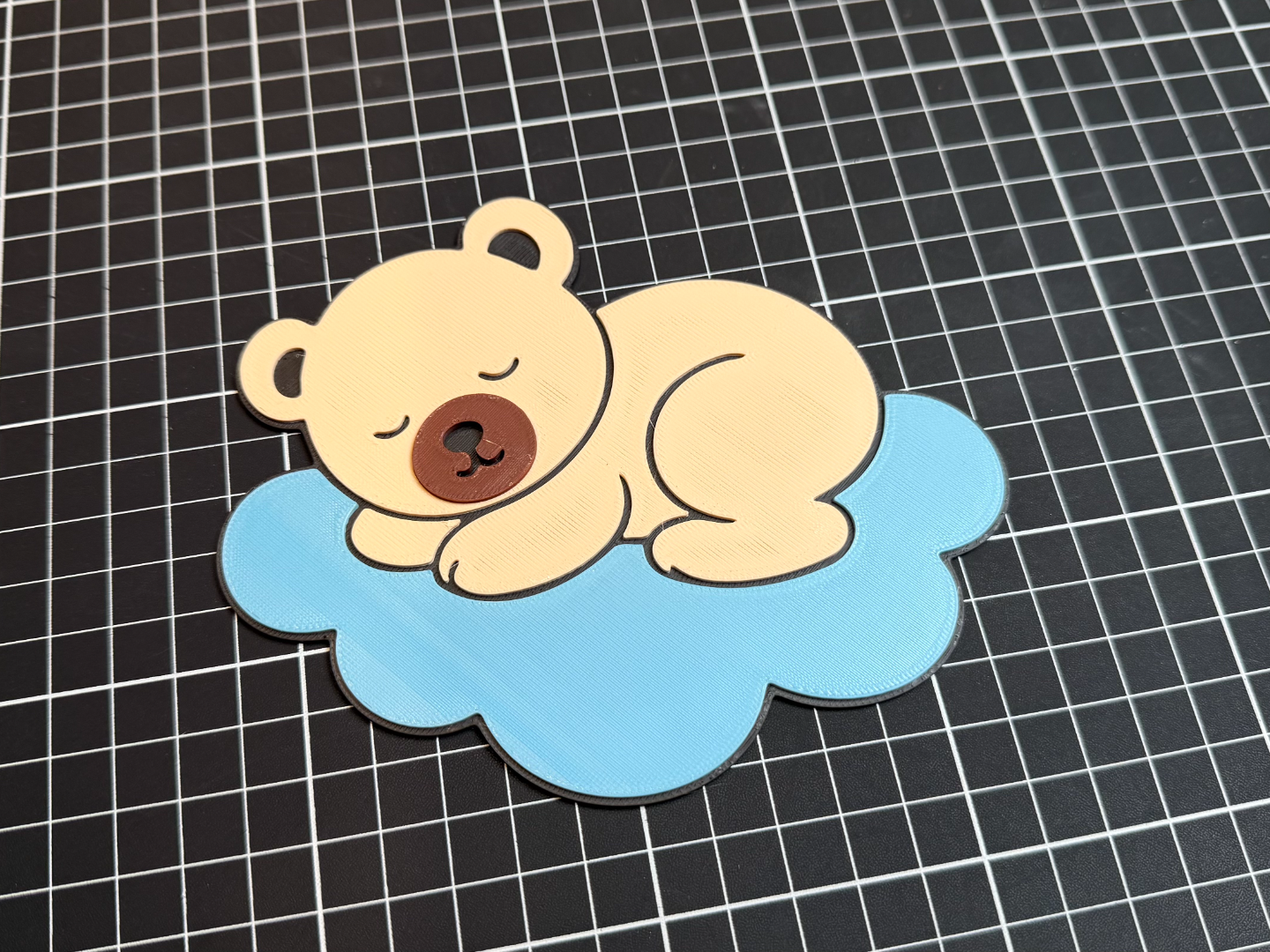 Bebê Urso | Enfeite para Quarto de Recém-Nascido