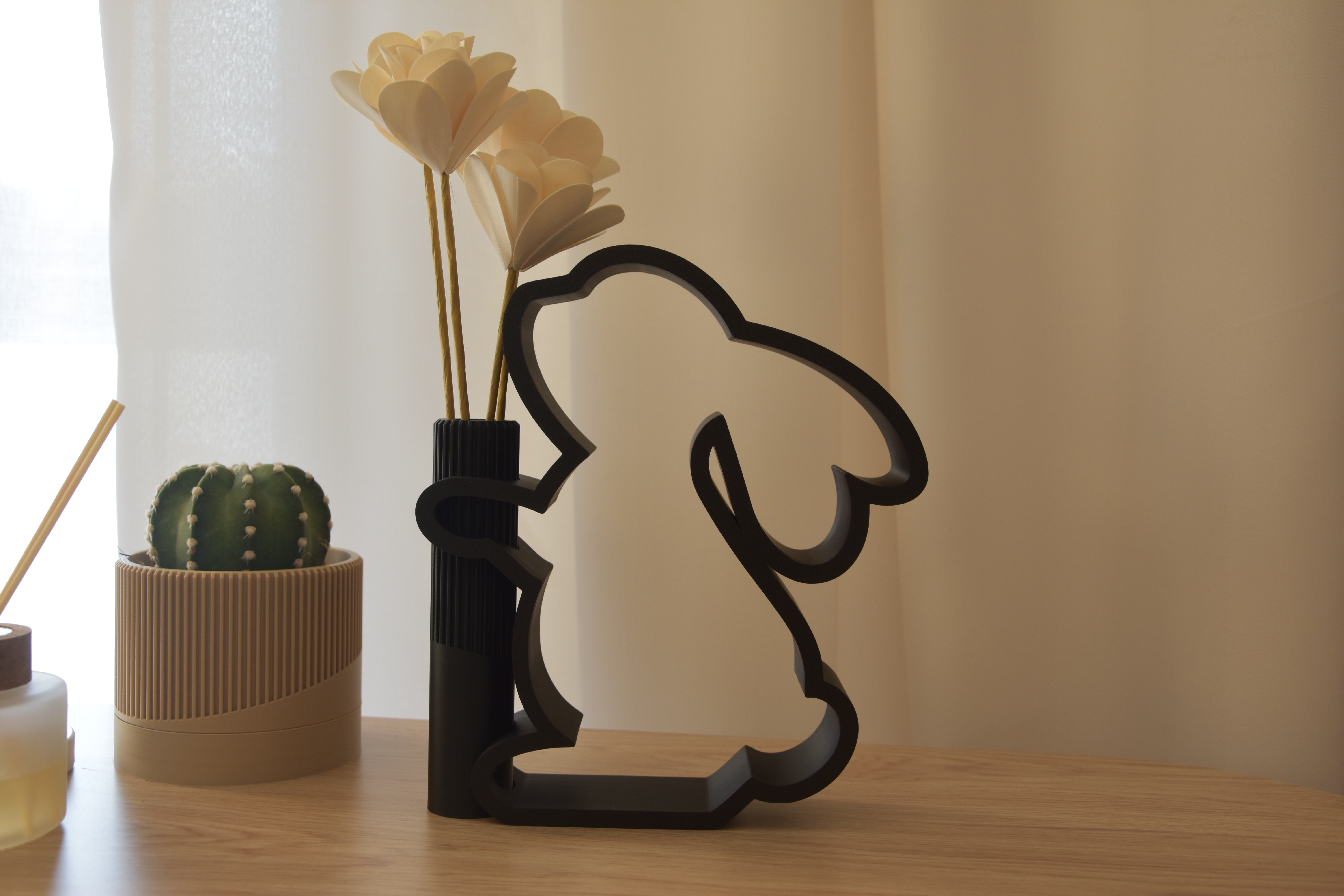 Miniatura 3 do modelo 3D Bunny Vase