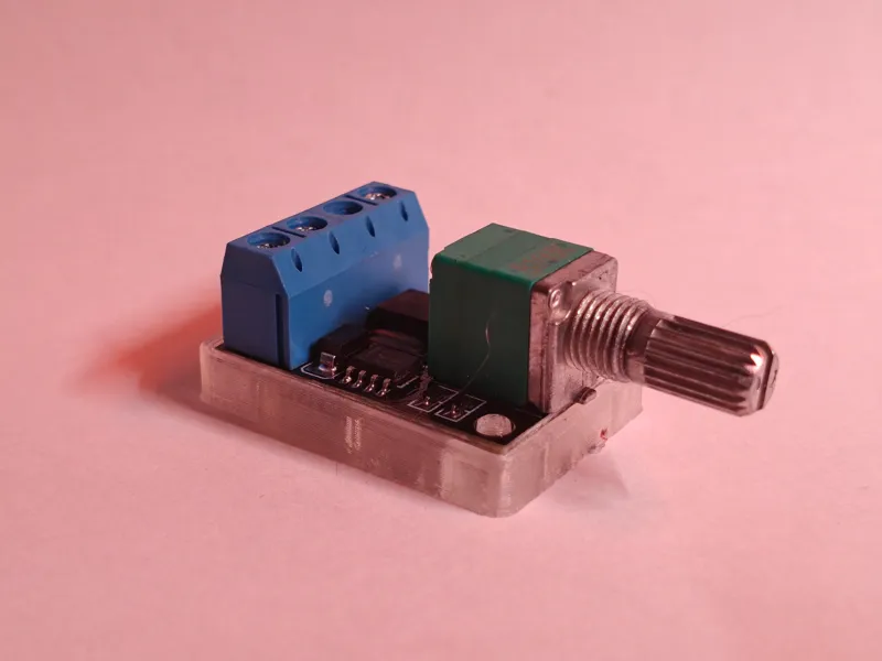 PWM controler holder/mount
