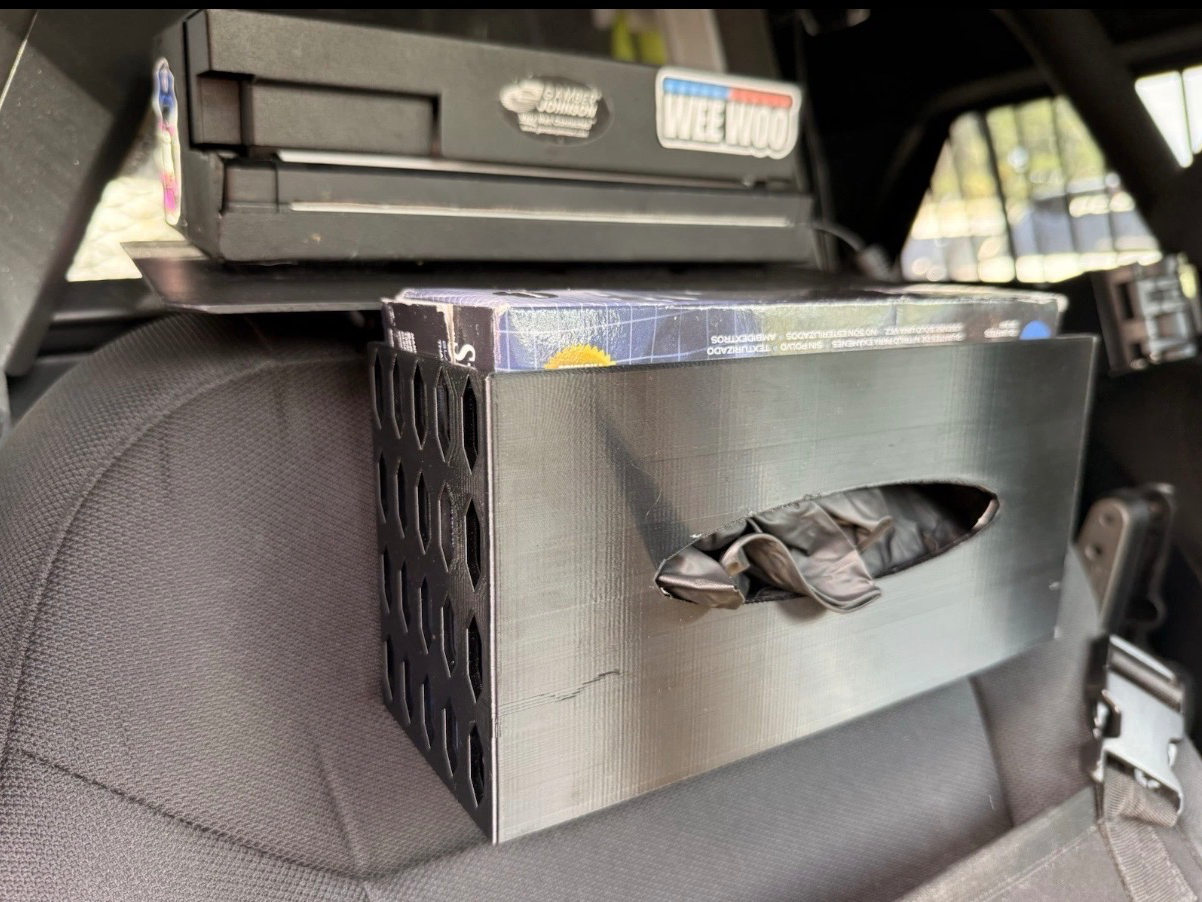 Patrol Car Glove Holder