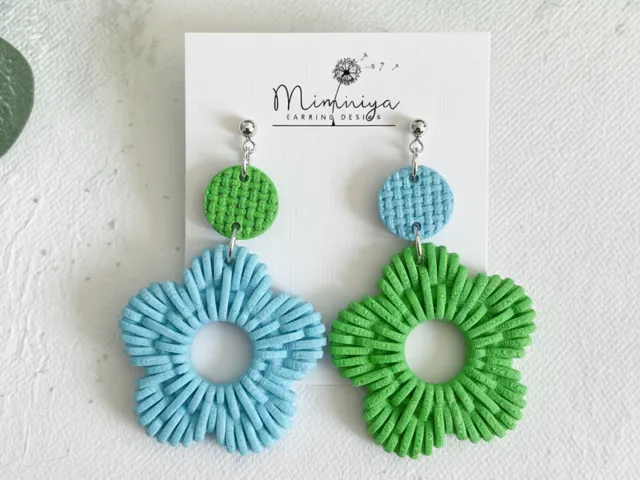 Woven Bloom earring