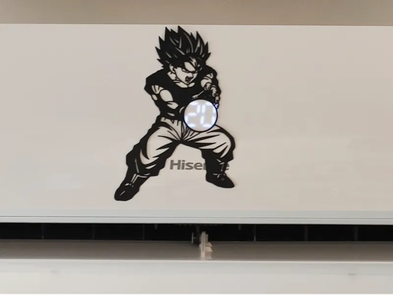 Energy Blast Pose – AC Decor (Inspired by Goku)