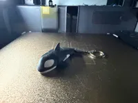Orca - 2 Color - No Supports - Keychain