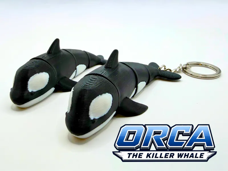 Orca the Flexi Killer Whale