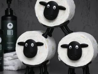 Shaun the Sheep Toilet Paper Roll Holder -fits all