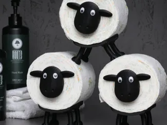 Shaun the Sheep Toilet Paper Roll Holder -fits all