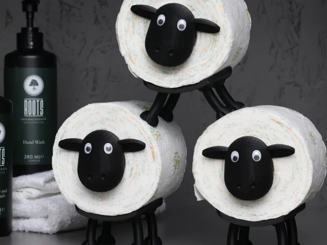 Shaun the Sheep Toilet Paper Roll Holder -fits all