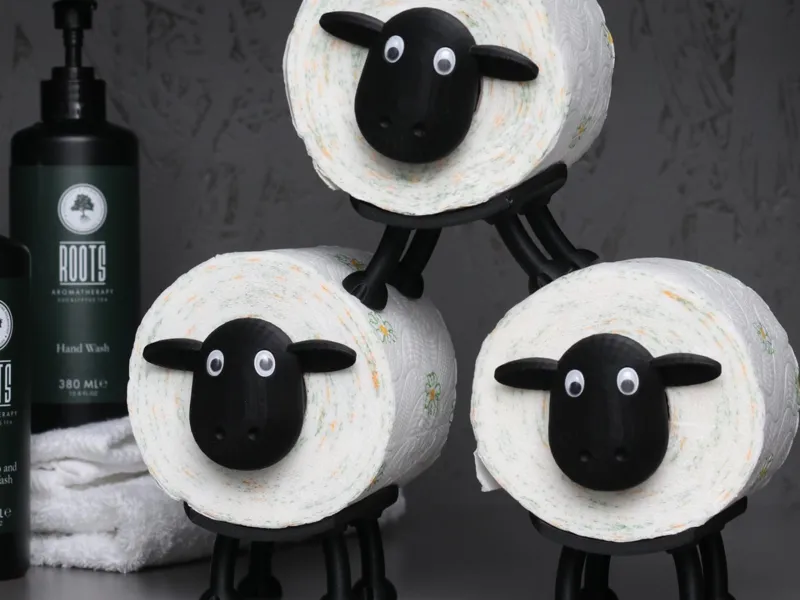 Shaun the Sheep Toilet Paper Roll Holder -fits all
