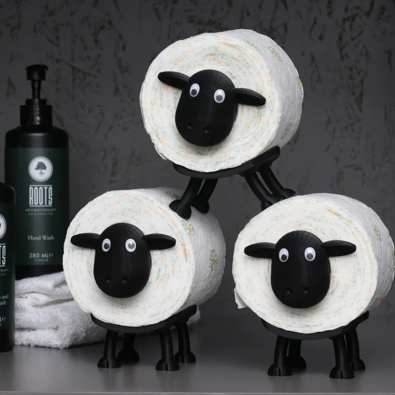 Shaun the Sheep Toilet Paper Roll Holder -fits all view 2