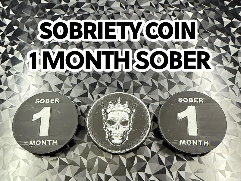 Sobriety Coin - 1 Month Sober