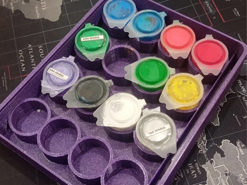 Estuche Porta Tempera